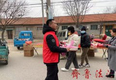 “普法宣传进大集 服务群众零距离”平度市白沙河街道办事处法治宣传进大集活动