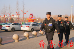 新春走基层----下一班岗，我来接